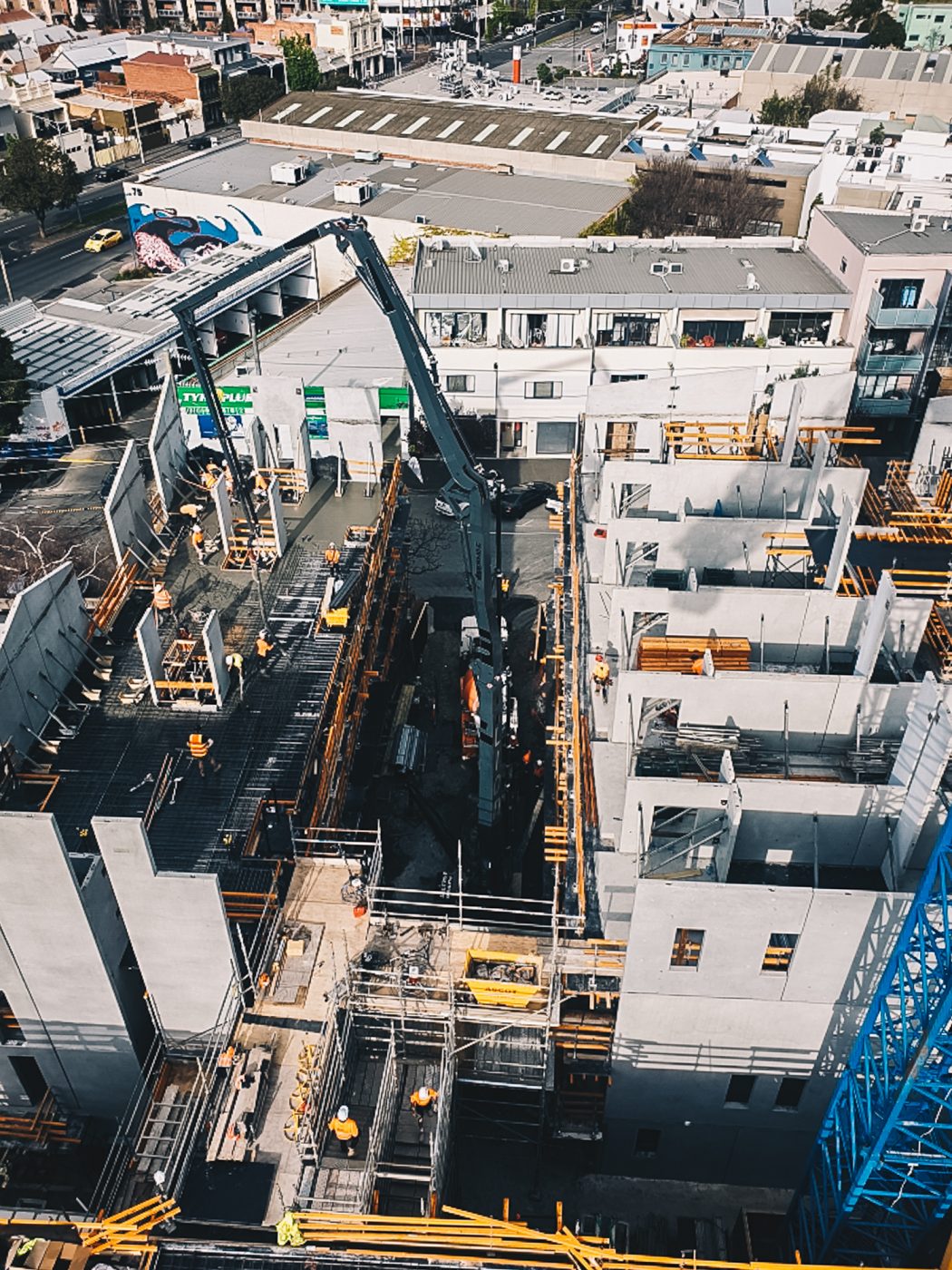 Habitus Townhomes Progress